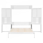 Lit escamotable Queen Size polyvalent avec rangement et fonctionnalités intégrés