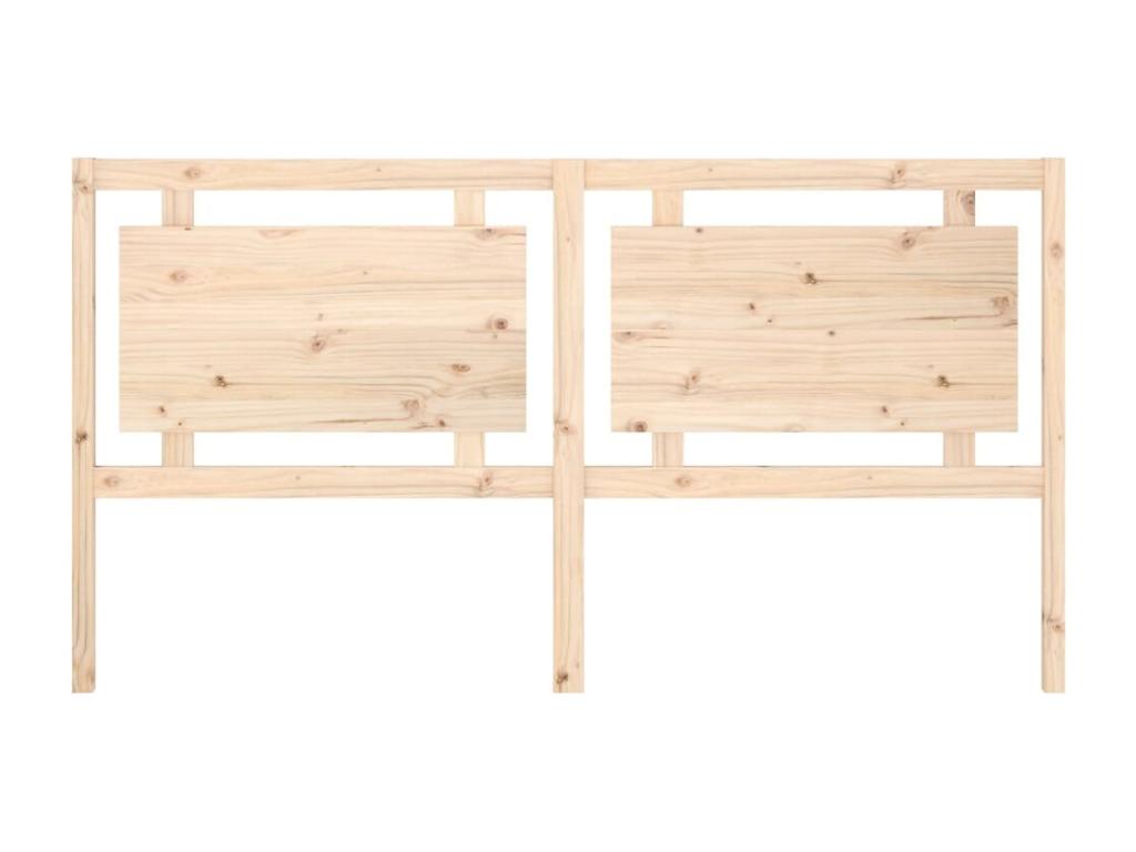 Tête de lit 185,5x4x100 cm Bois massif de pin