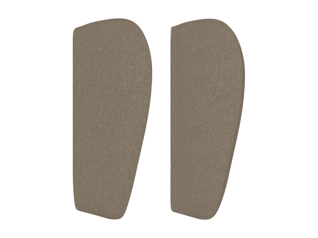 Tête de lit avec oreilles Vertchez 183x23x78/88 cm Tissu