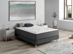 Matelas ressorts ensaches 80x190 Vertchez SPRING Epaisseur 27CM avec mousse à mémoire de forme hautement adaptable- Ergonomique