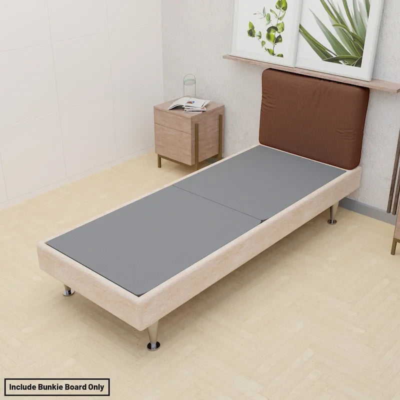 Planche de support pour matelas/lit, fendue et entièrement assemblée, lot de 2, avec espacement de 1,5 pouce.