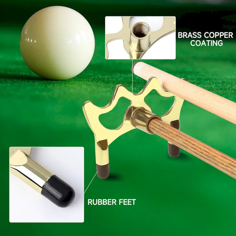 Tête de queue de billard GSE en laiton à visser. Accessoires pour queue de billard - Noir