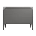 Northampton Full Murphy Bed Desk in Grey