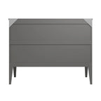 Northampton Full Murphy Bed Desk in Grey