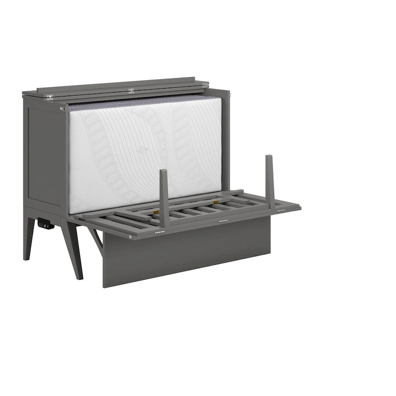 Bureau-lit escamotable Northampton gris