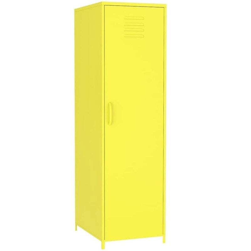 Armoire métallique casier pour enfant avec tringle et étagères