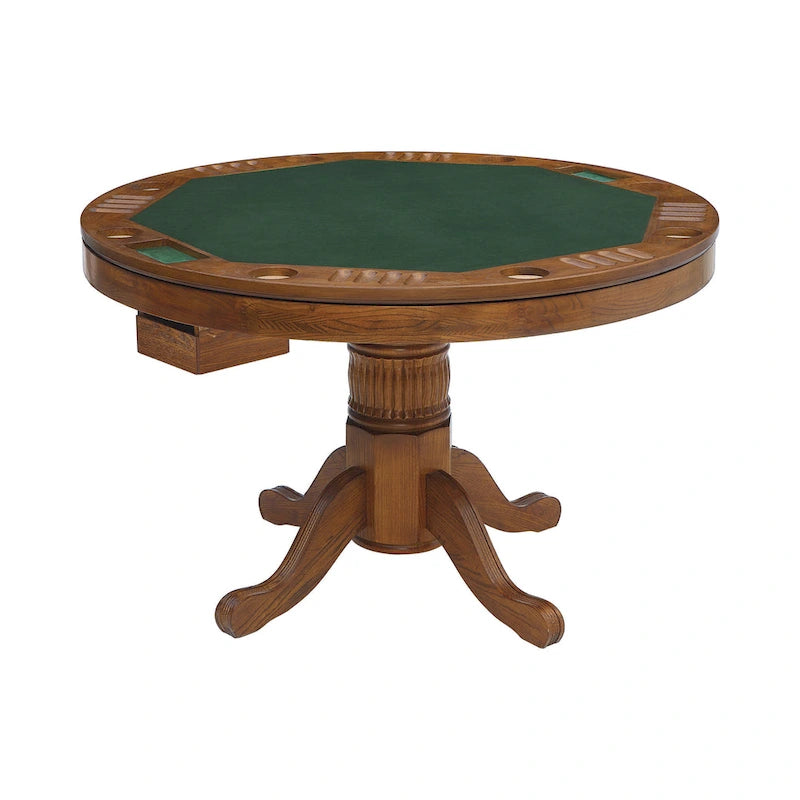 Table de jeu Ghilardi Amber avec porte-gobelets