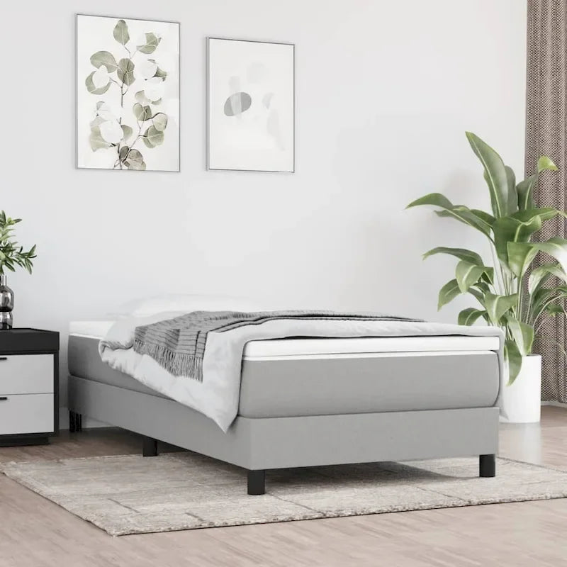 matelas à ressorts vidaXL, matelas en mousse pour lit simple, fermeté moyenne, livré dans une boîte