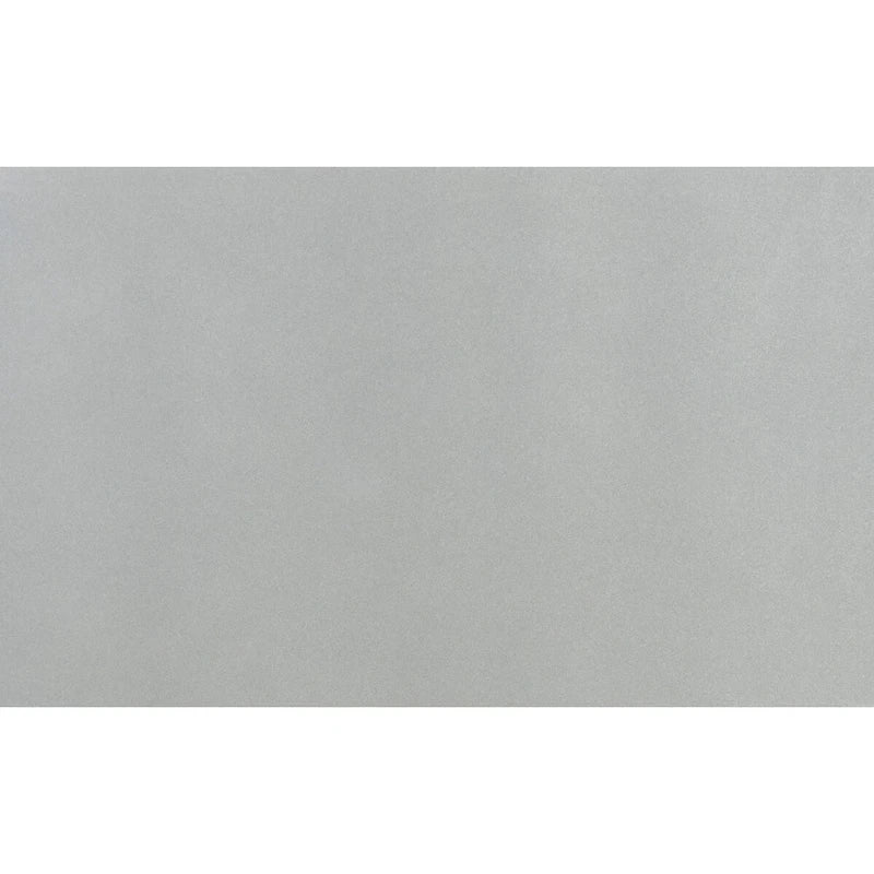 Lit capitonné Gerald en similicuir gris argenté