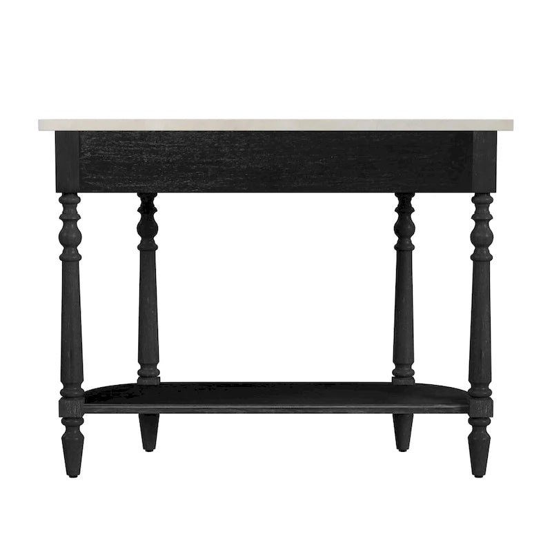 Table console en marbre Danielle de Butler