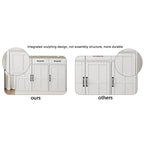 Buffet de style campagnard avec 2 tiroirs et 4 portes