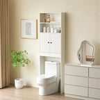 Meuble de rangement au-dessus des toilettes, meuble de rangement de style campagnard au-dessus des toilettes