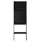 Meuble de rangement au-dessus des toilettes, meuble de rangement de style campagnard au-dessus des toilettes