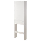 Meuble de rangement au-dessus des toilettes, meuble de rangement de style campagnard au-dessus des toilettes