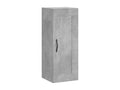 Armoire murale gris béton 34.5x34x90 cm bois d'ingénierie