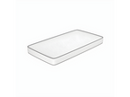 Matelas 65x140 haut de 14 cm pour berceau - Waterfoam Anallergique Anti-acarien - Primavera Vertchez