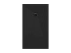 Receveur de douche noir ardoise Vertchez Plus grille de couleur - 160x100 cm